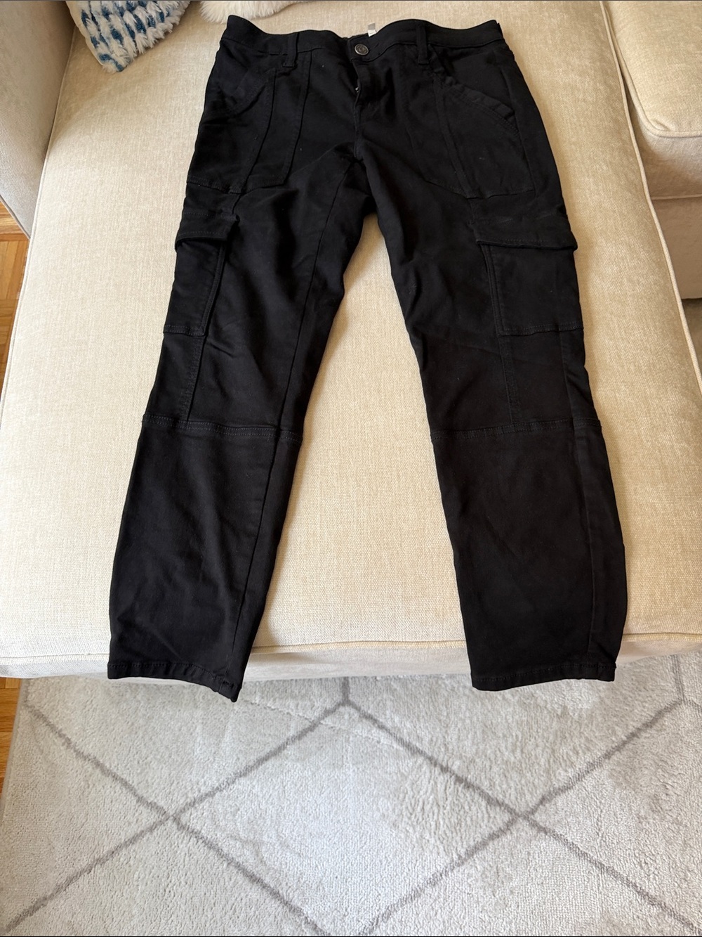 Joie Black Cargo Pants - Classic Utility Style
